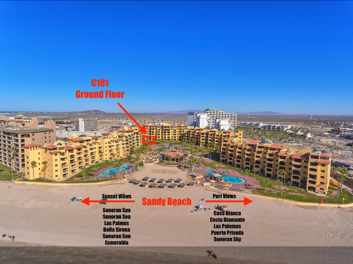 Princesa De Penasco Condo C101 Sandy Beach Puerto Peñasco Dış mekan fotoğraf